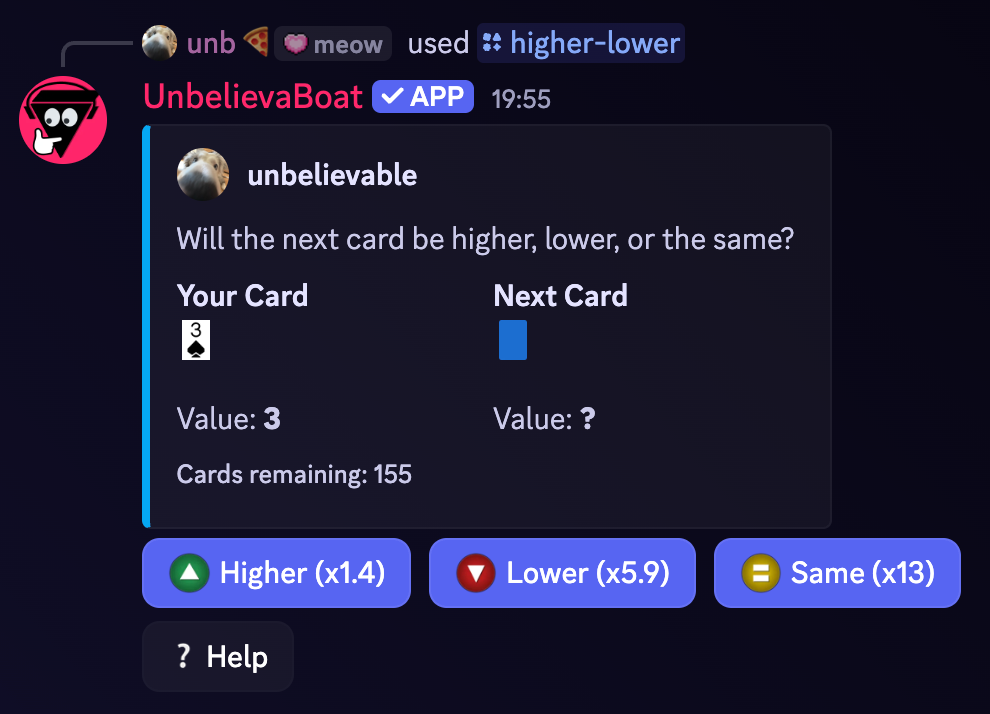 HigherLower