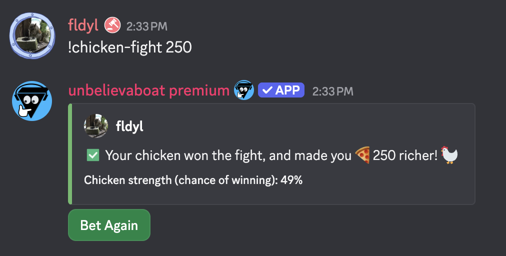 chicken-fight results